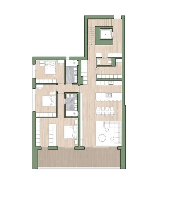 Beautiful 4.5-room apartment in a prestigious residence in Sorengo – photo 11 of 11