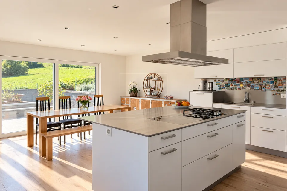 Villa individuelle contemporaine avec vue dégagée à Villeneuve (FR) – photo 3 sur 13