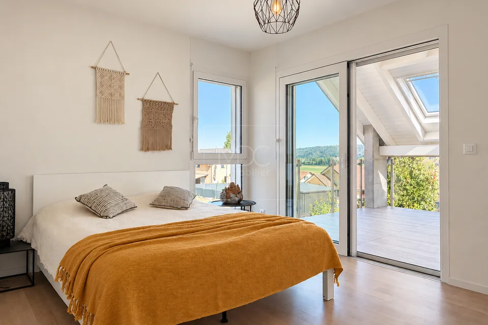 Villa individuelle contemporaine avec vue dégagée à Villeneuve (FR) – photo 7 sur 13
