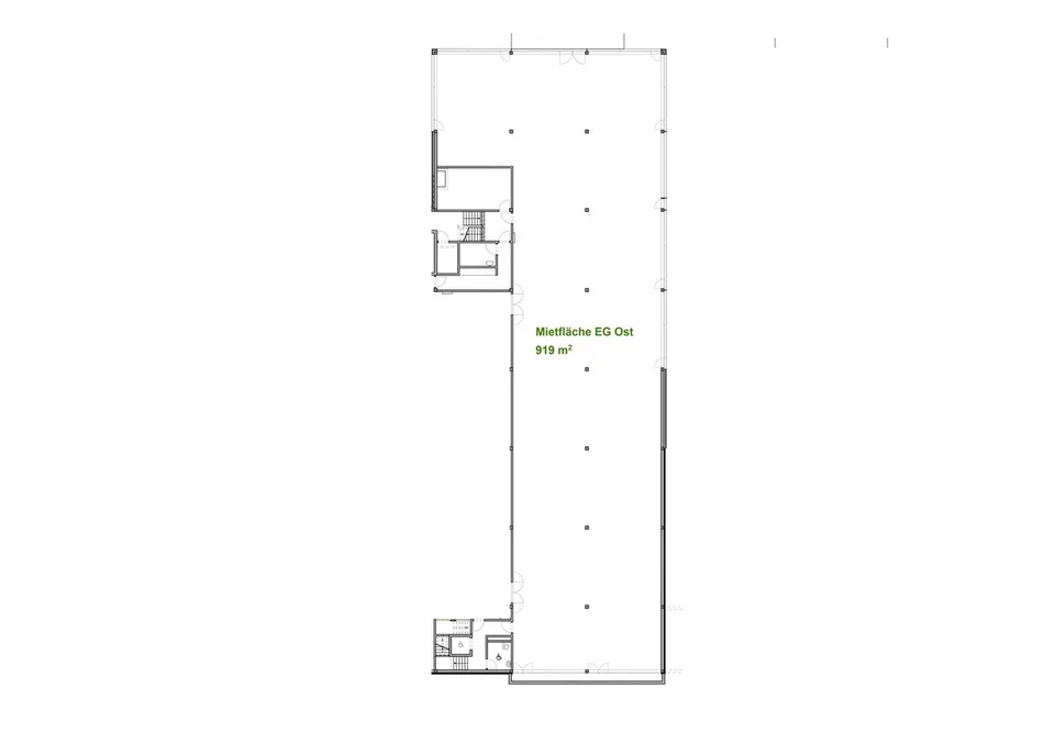 Repräsentative Gewerbefläche mit 921 m², Büro und Anlieferungsrampe – Foto 5 von 5