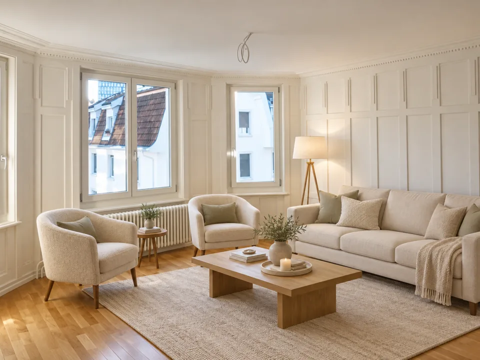 Liebevoll renovierte Jugendstilwohnung – Foto 3 von 8