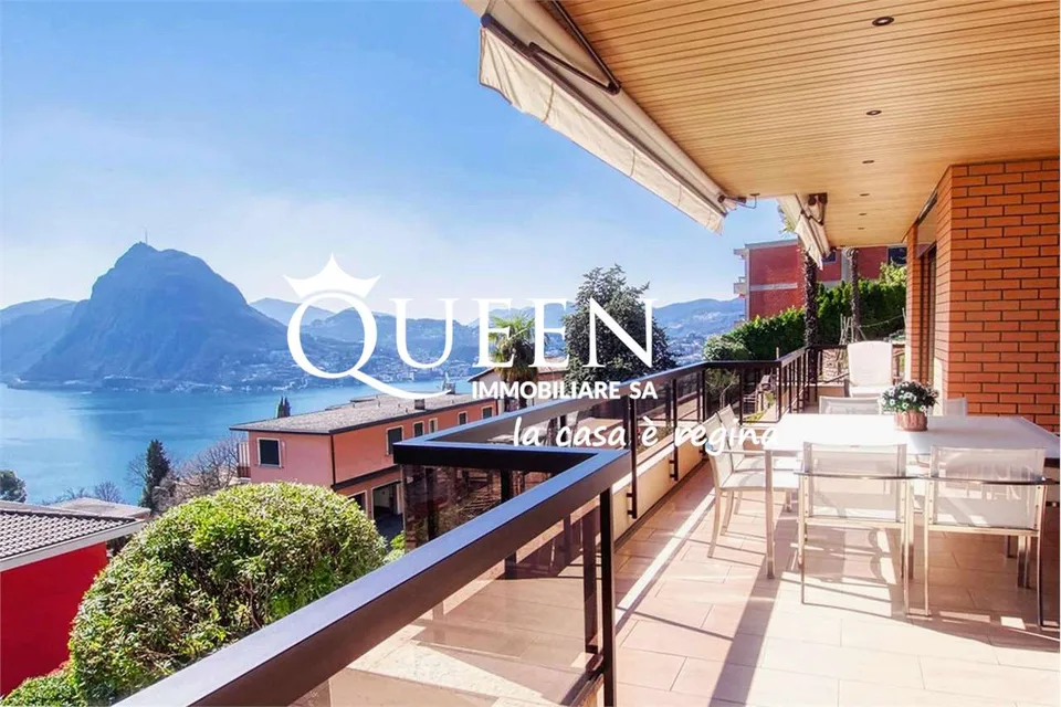 Lugano- Ruvigliana: appartamento 4.5 locali, 188 mq, piscina interna c – foto 3 di 13