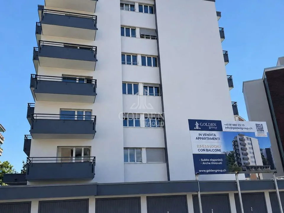 3,5 Zimmer mit Balkon, wenige Schritte von der Piazza Grande entfernt – Foto 9 von 10