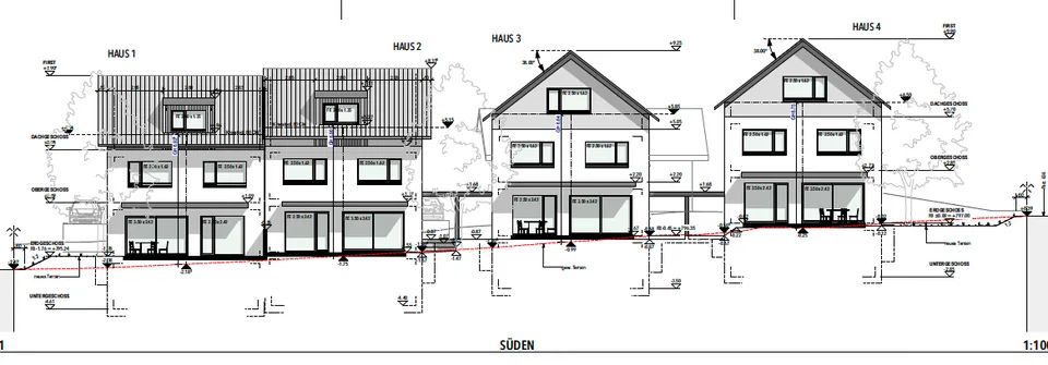 Terrain à bâtir à Niedermuhlern – Parcelle de 1'300 m² pour 4 maisons individuelles – photo 4 sur 5