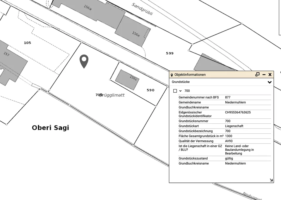 Terrain à bâtir à Niedermuhlern – Parcelle de 1'300 m² pour 4 maisons individuelles – photo 5 sur 5