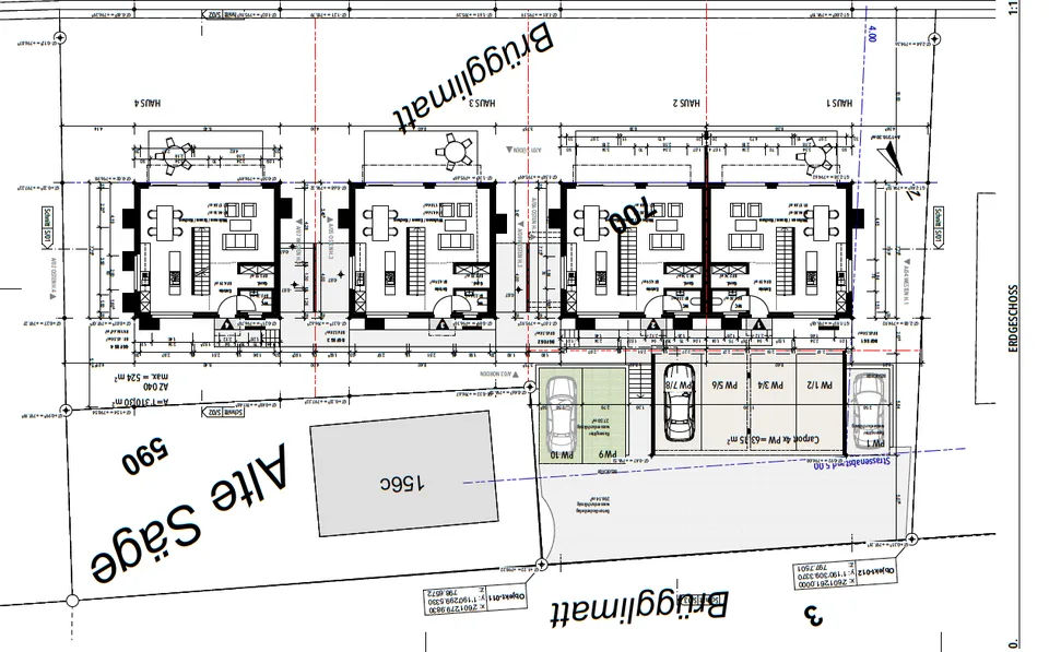 Terrain à bâtir à Niedermuhlern – Parcelle de 1'300 m² pour 4 maisons individuelles – photo 2 sur 5
