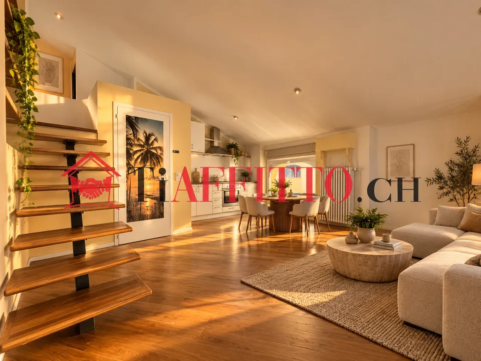 Mansardendachwohnung 2.5 Riva San Vitale – Foto 2 von 4