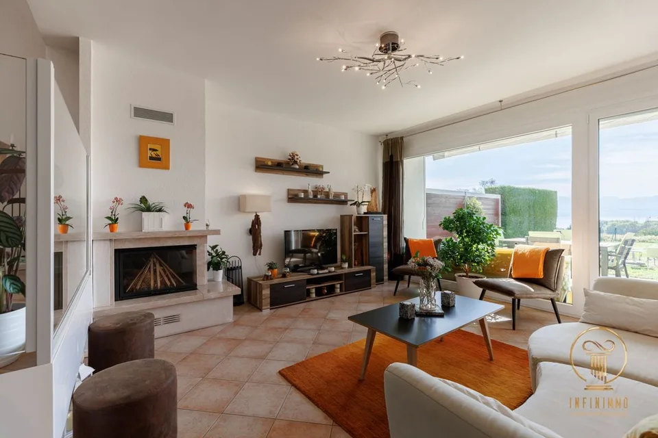MONT-SUR-ROLLE - Maison contiguë avec vue sur le lac – photo 6 sur 12