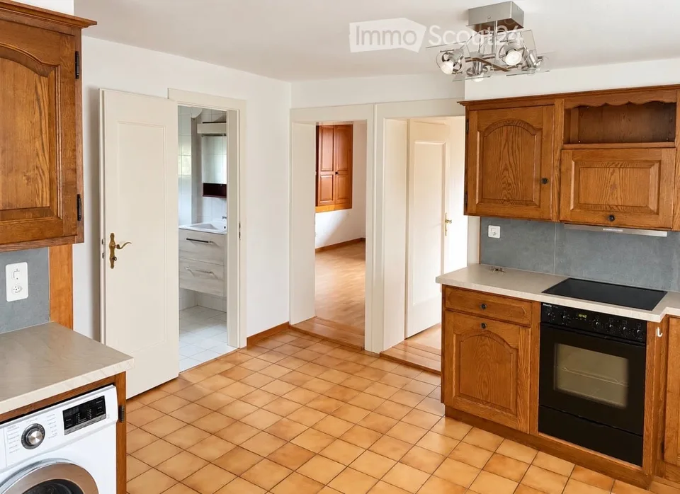 3 Zimmer hell mit Balkon und Garten Arzier – Foto 5 von 5