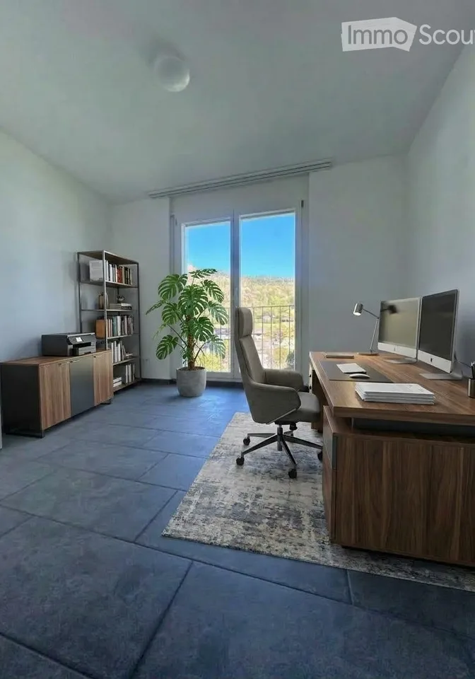 Moderne und grosszügige 4 1/2 Zimmer Eigentums-Wohnung mit grossem verglastem Balkon – Foto 2 von 17