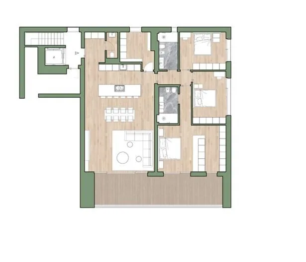 Helles Apartment in neuer und exklusiver Residenz in Sorengo – Foto 12 von 12