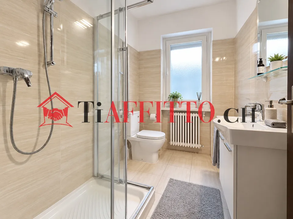 Komfortables Einzimmerapartment in Viganello – Foto 5 von 5