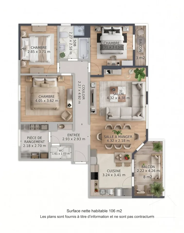 4.5 Zimmer Wohnung in Grimisuat – Foto 13 von 13