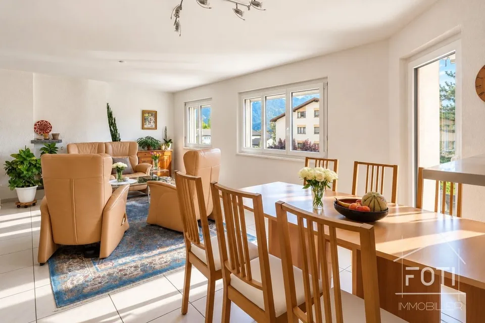 4.5 Zimmer Wohnung in Grimisuat – Foto 6 von 13