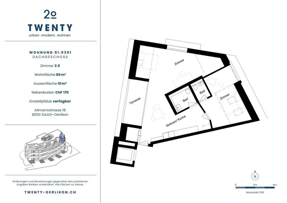 Progetto di costruzione nuovo TWENTY: Vita urbana. Casa moderna – foto 12 di 12