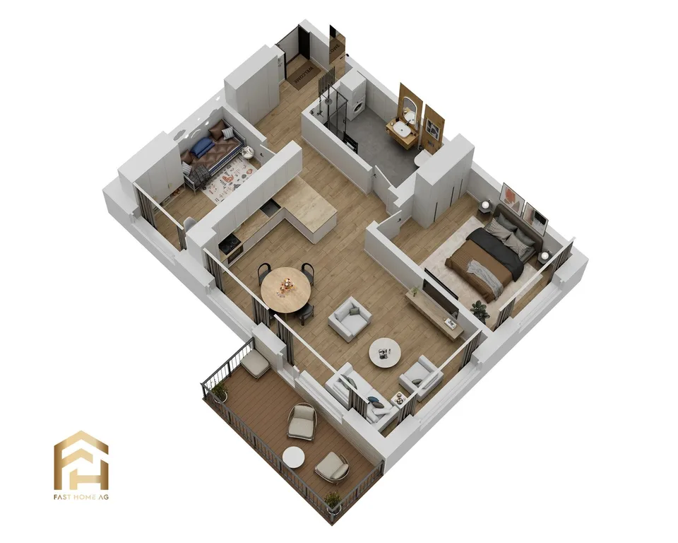Nouvelle construction 3.5 pièces (89m2) Vie moderne dans la nature – photo 12 sur 12