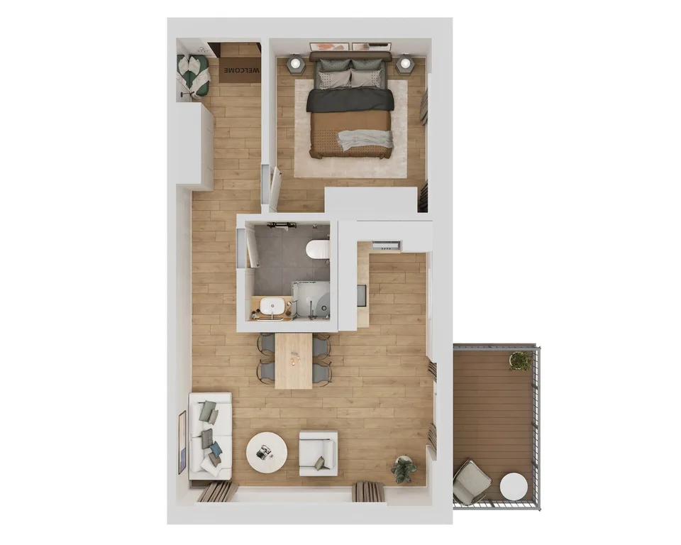 Nouvelle construction 2.5 pièces (56m2) Vie moderne dans la nature – photo 10 sur 12