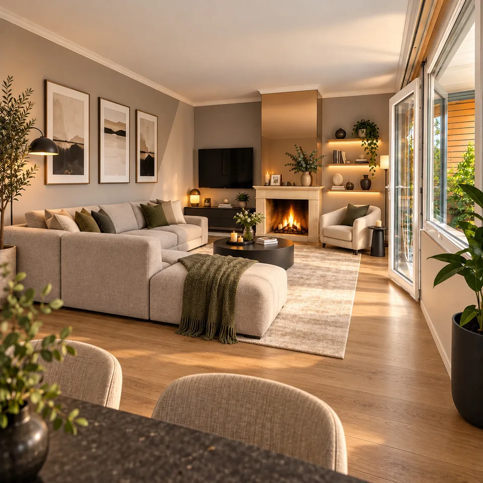 LE CONFORT D'UNE VILLA. LES AVANTAGES D'UN APPARTEMENT. – photo 6 sur 13