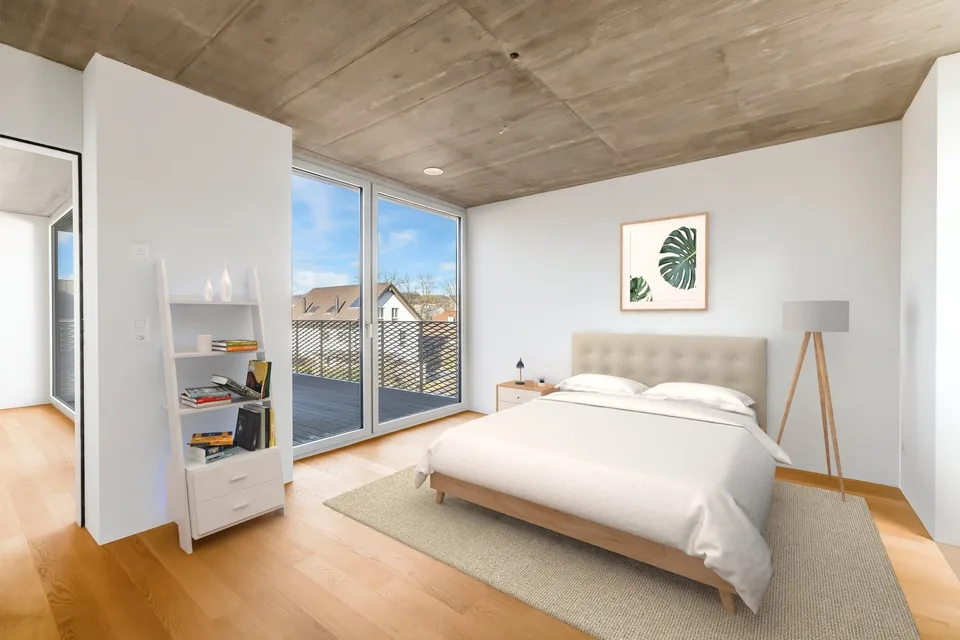 Appartement mansardé moderne sans obstacle avec deux terrasses spacieuses – photo 12 sur 20