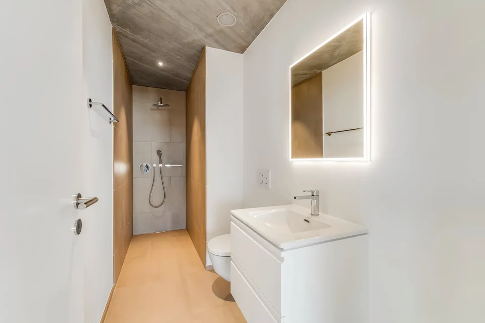 Appartement mansardé moderne sans obstacle avec deux terrasses spacieuses – photo 17 sur 20