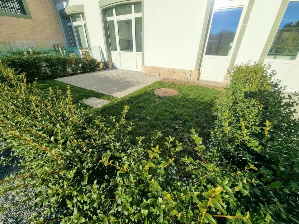 Belfaux - Appartement de 2 pièces au rez-de-chaussée avec terrasse et jardin – photo 2 sur 7