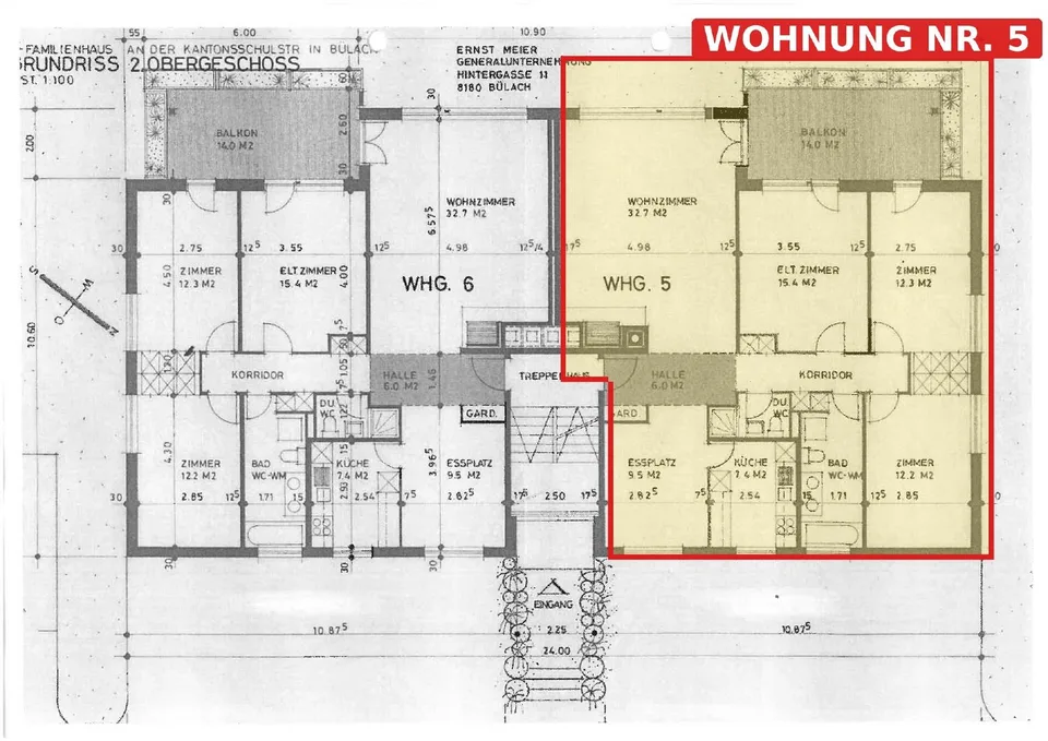Ankommen und wohlfühlen – 4½-Zimmer-Wohnung mit Balkon in Bülach – Foto 14 von 15