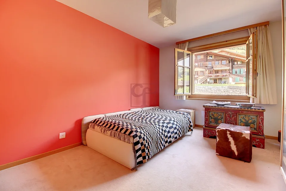 Château-d'Oex - Lumineux appartement 4.5 pièces avec balcon – foto 8 di 11