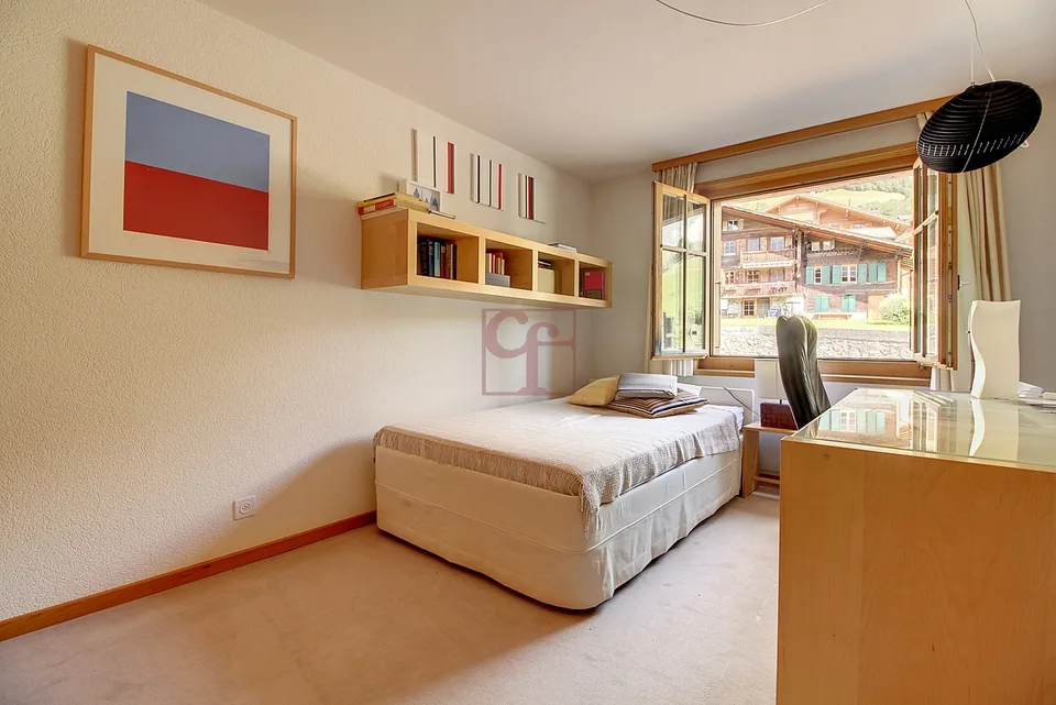 Château-d'Oex - Lumineux appartement 4.5 pièces avec balcon – foto 9 di 11