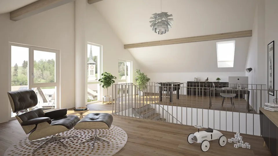 Modernes Doppeleinfamilienhaus in Wasen im Emmental – Foto 6 von 7