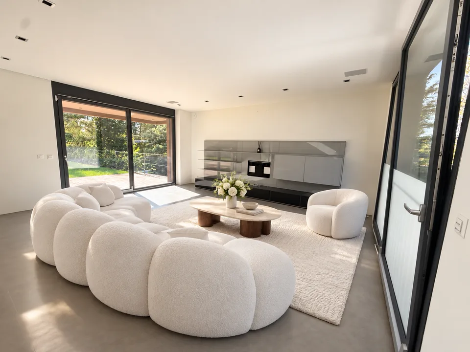 Anières — Villa di lusso con giardino e terrazza sul tetto, vista lago – foto 2 di 11