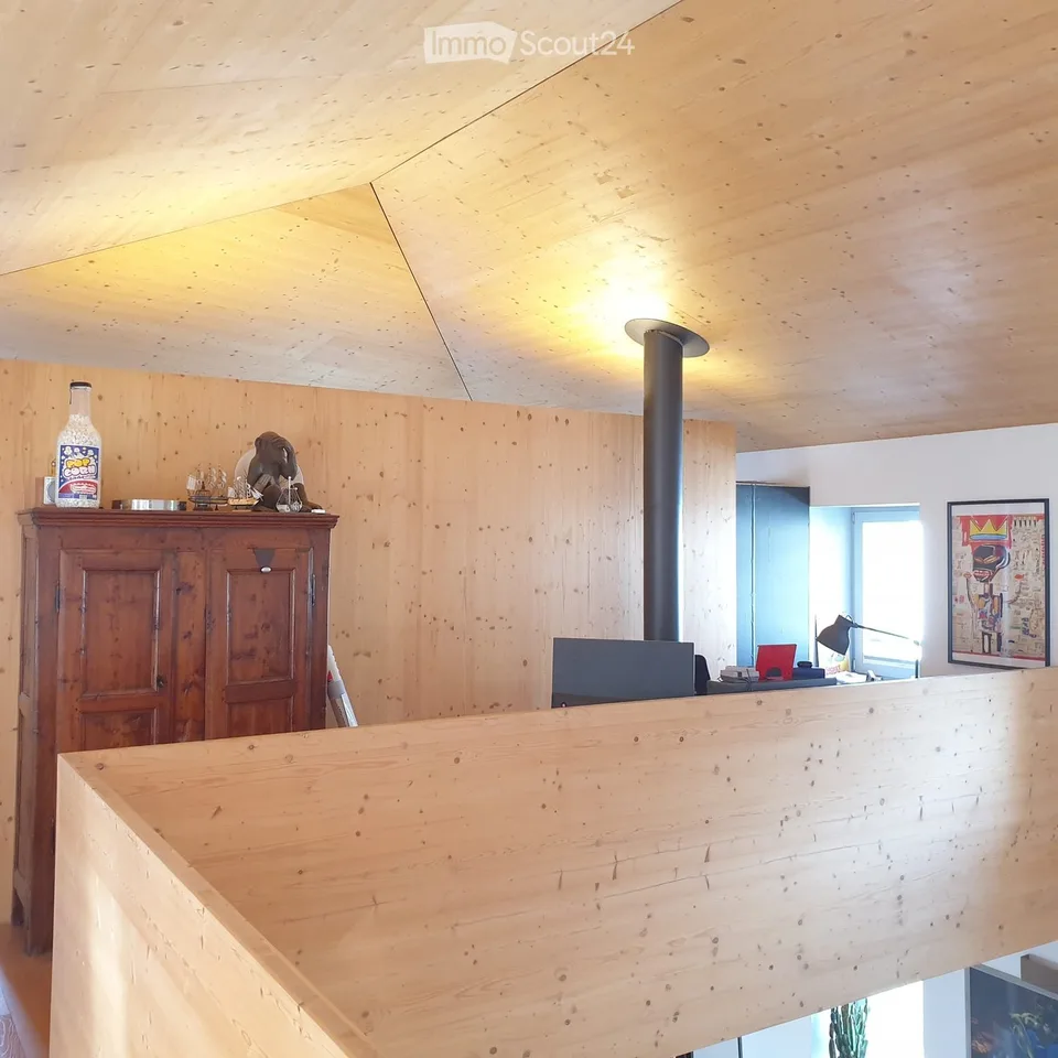 Zu vermieten in BARBENGO, auf einem Hügel, sehr helles Loft – Foto 3 von 5