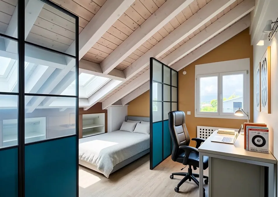 Duplex-Penthouse mit 6,5 Zimmern und Seeblick in St-Sulpice – Foto 4 von 13