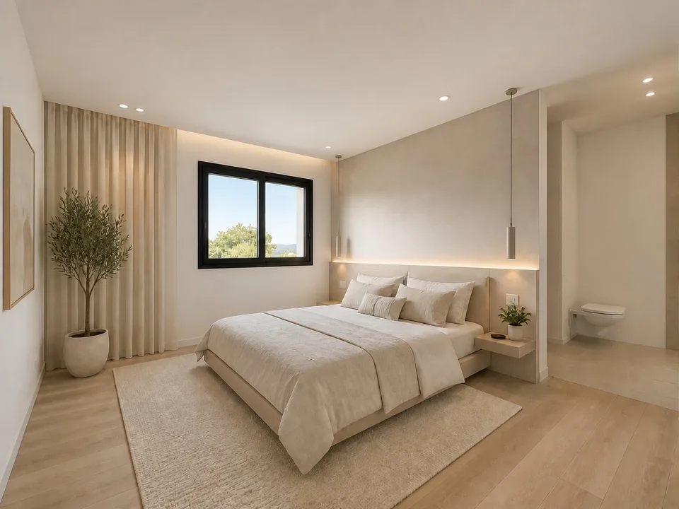 Neues Haus mit Terrasse und Seeblick – Foto 9 von 12