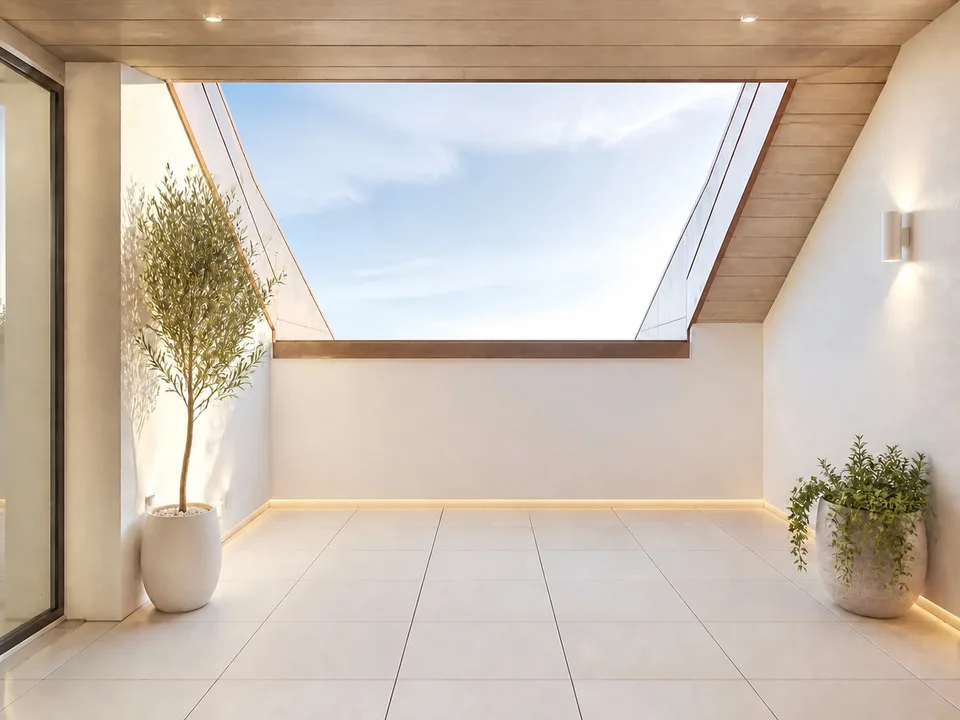 Neues Haus mit Terrasse und Seeblick – Foto 4 von 12