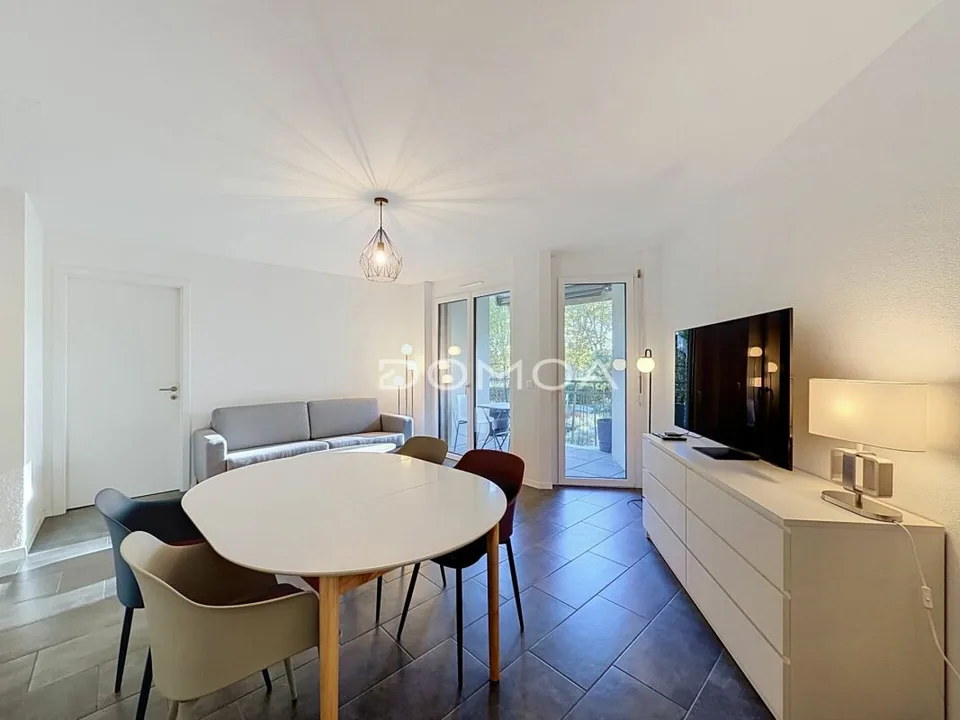 Privilegiertes Umgebung und Blick auf den Golf - Charmantes 2,5-Zimmer-Wohnung in Payerne – Foto 3 von 10