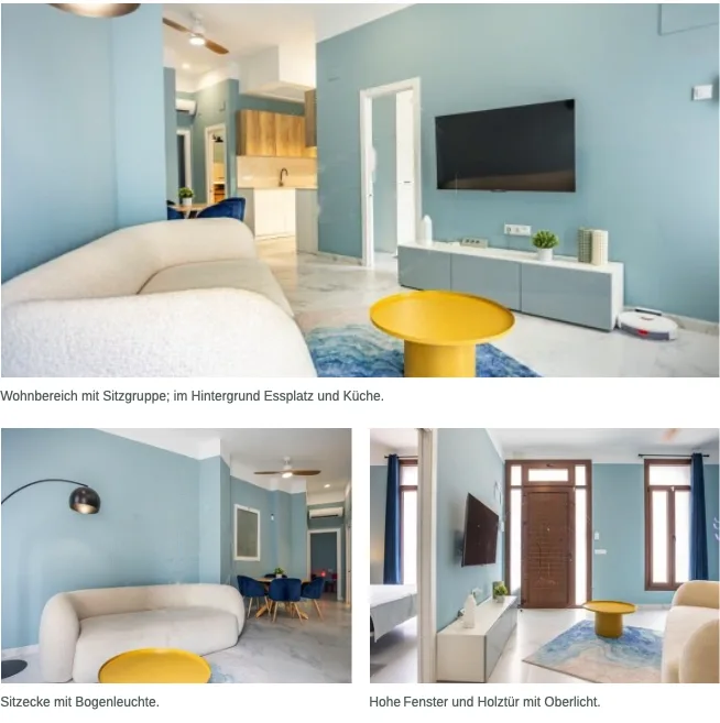 Valencia bei Ruzafa – stilvoll wohnen mit privater Terrasse – Foto 2 von 5