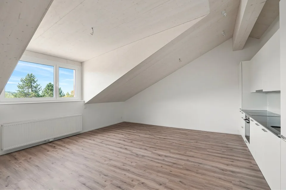 Renovated 2-room attic apartment – photo 3 of 12