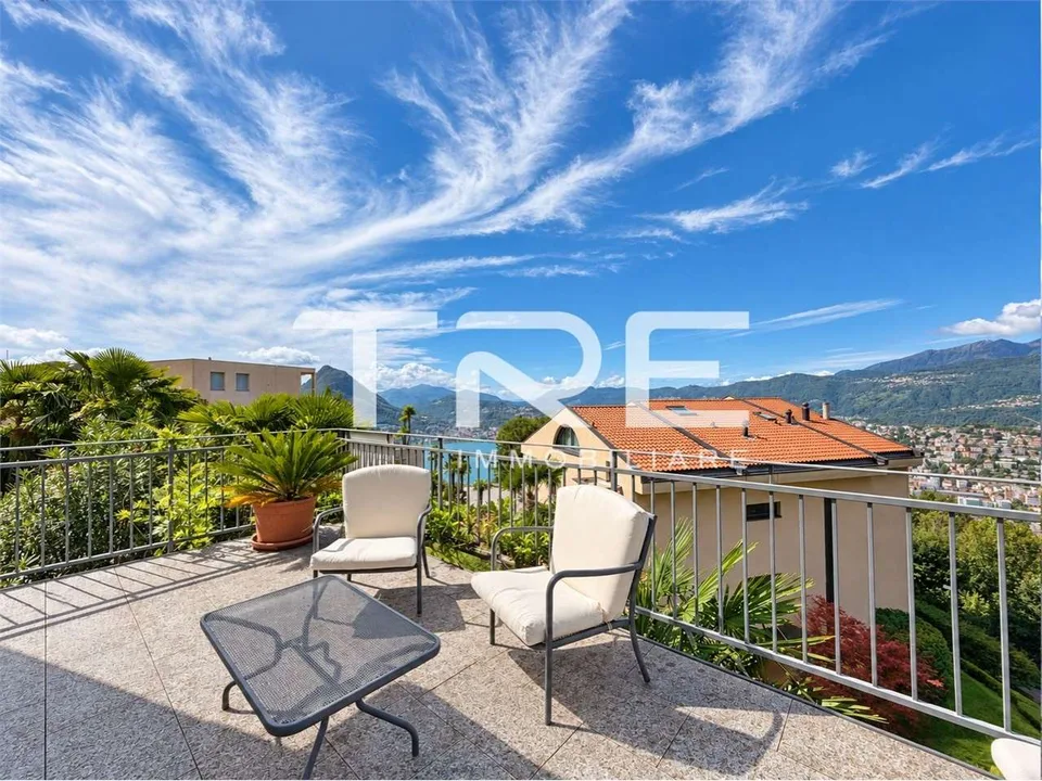 Casa secondaria con vista lago a Lugano - Aldesago – Foto 7 von 13