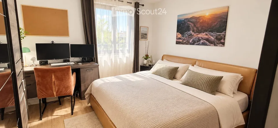 Schönes 3-Zimmer-Apartment, 100 m², mit Balkon, Garten und Parkplatz in Morges (La Gottaz) – Foto 4 von 5