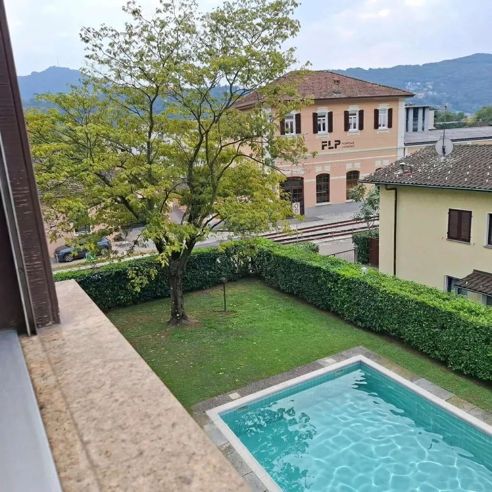 Helles 3.5-Zimmer-Wohnung in Agno mit Swimmingpool und Garten – Foto 12 von 13