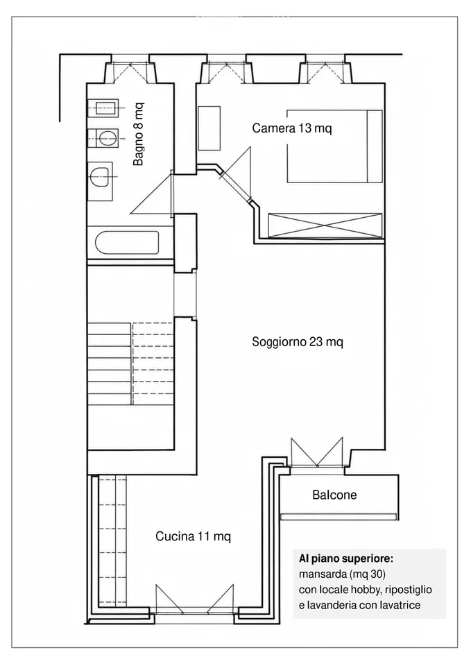 Miete ein charmantes 2.5-Zimmer-Apartment im Zentrum von Biasca – Foto 5 von 5