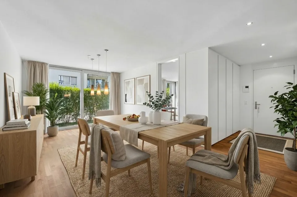 Ampio appartamento di giardino 4.5 locali nel centro città a Höngg – foto 3 di 15