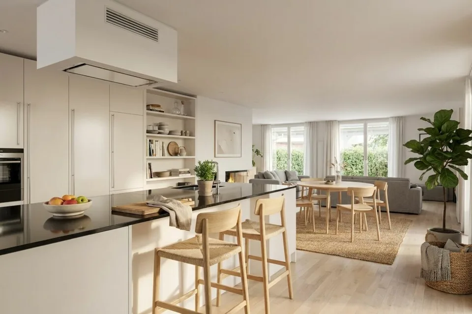 Ampio appartamento di giardino 4.5 locali nel centro città a Höngg – foto 6 di 15