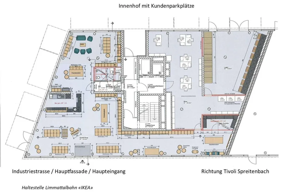 394 m² di area vendita moderna in una posizione molto frequentata a Spreitenbach – foto 10 di 10