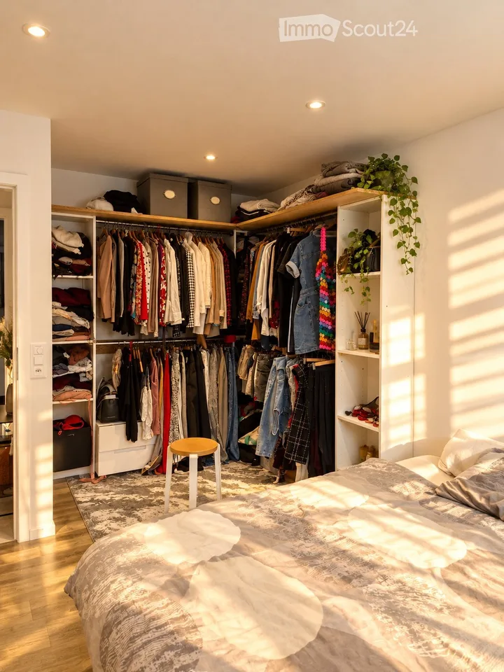 Schönes 2.5-Zimmer-Appartement mit 2 Terrassen und Ankleide – Foto 4 von 5