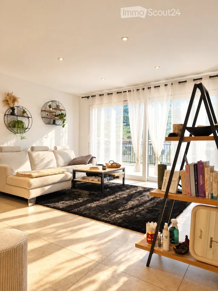 Schönes 2.5-Zimmer-Appartement mit 2 Terrassen und Ankleide – Foto 2 von 5