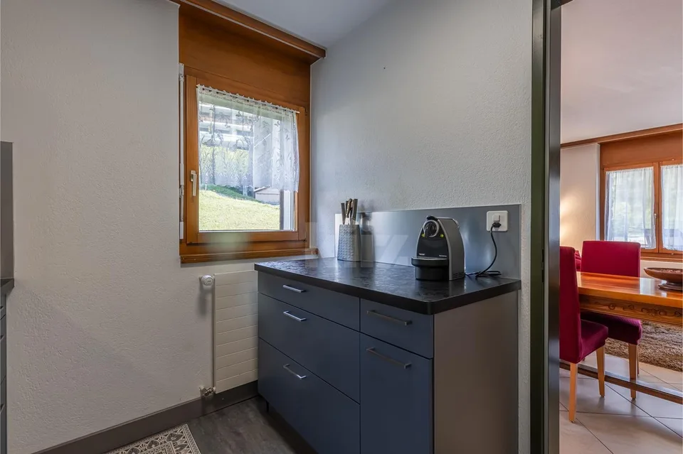 Appartement avec balcon et vue dégagée au pied des pistes – photo 6 sur 13
