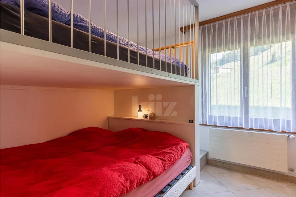 Appartement avec balcon et vue dégagée au pied des pistes – photo 7 sur 13