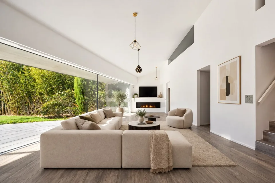 Villa di architetto contemporanea con piscina a Mont-sur-Lausanne – foto 5 di 13