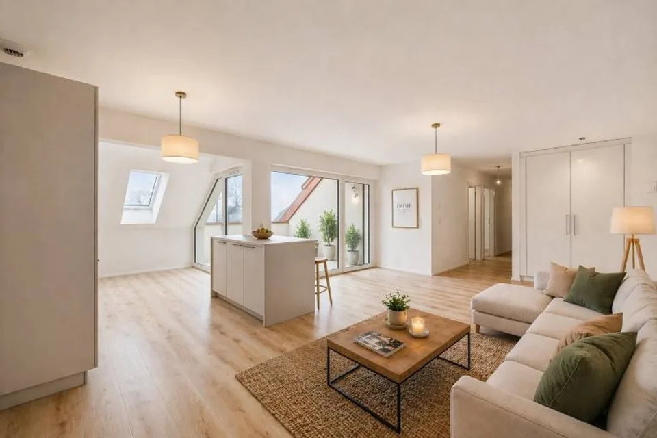 Charmanter Neubauwohnung mit 4.5 Zimmern und Balkon – Foto 6 von 8